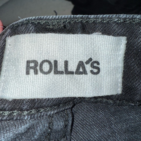 Rollas Ezy - Black Stone Worn Jeans - Picture 6 of 12